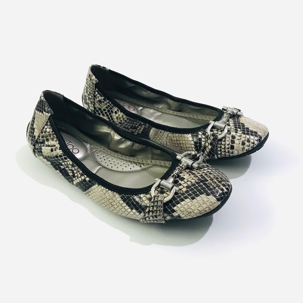 me Too Lore Nappa Leather Ballet Flat